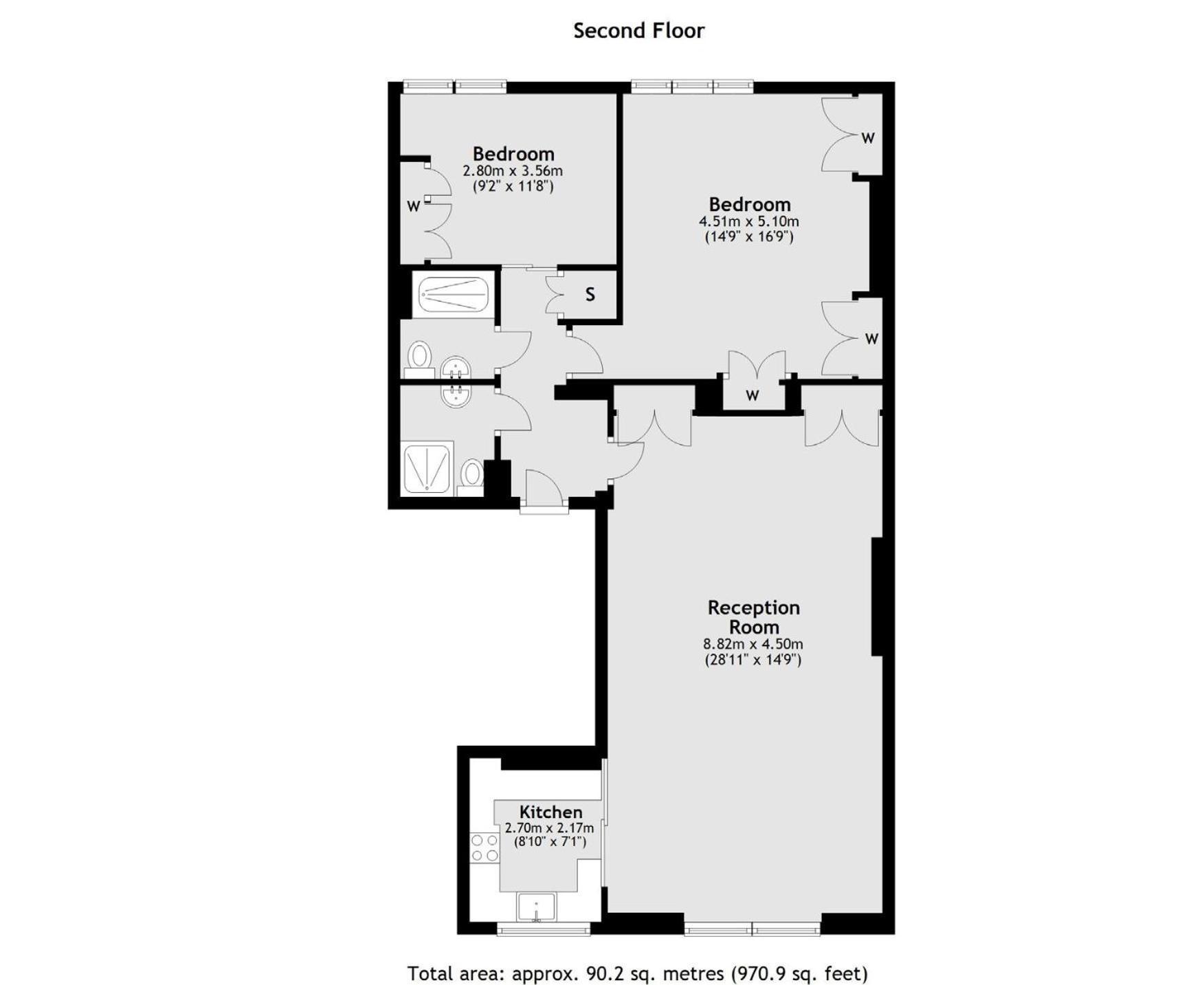2 Bed, 2 Bath In Mayfair, Garden View Appartamento Londra